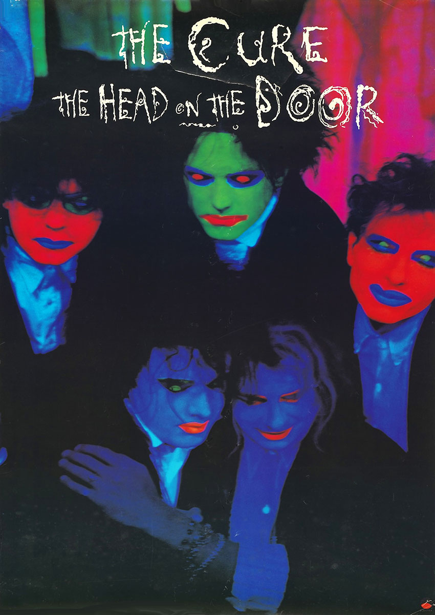 The Cure Style The Head on the Door Canvas Print & Poster Wall Art - AI PRINT LAB